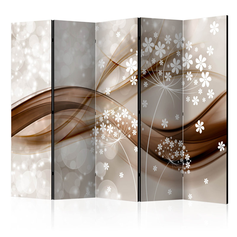 68'' H Solid Wood Folding Room Divider, 5