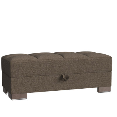 Repose-pieds avec rangement en polyester Primenest Skyhaven Collection