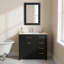 Ensemble de meuble-lavabo simple 36 po avec miroir-53228714