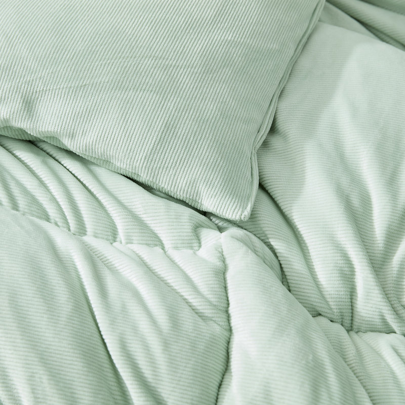 Coma Inducer Bedding, King Comforter + 2 King Pillow Shams, Blue