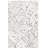 Ebony 929 Hand Tufted Wool/Cotton Geometric Shapes Rug in Ivory/Gray-108597582