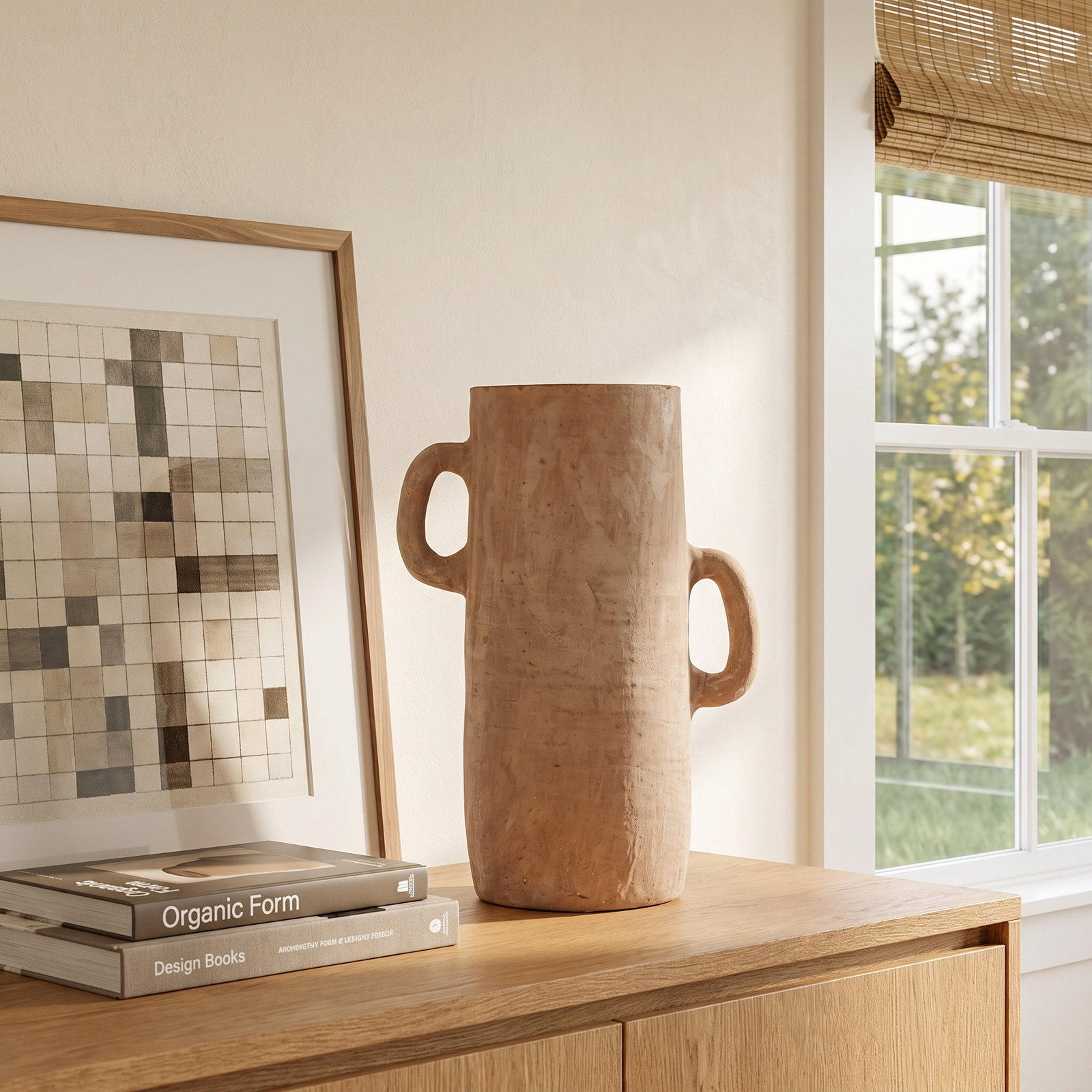 Henderson Terracotta Table Vase