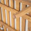 Méridienne d'extérieur en bois d'acacia, ensemble de 2