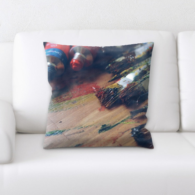 Coussin décoratif art