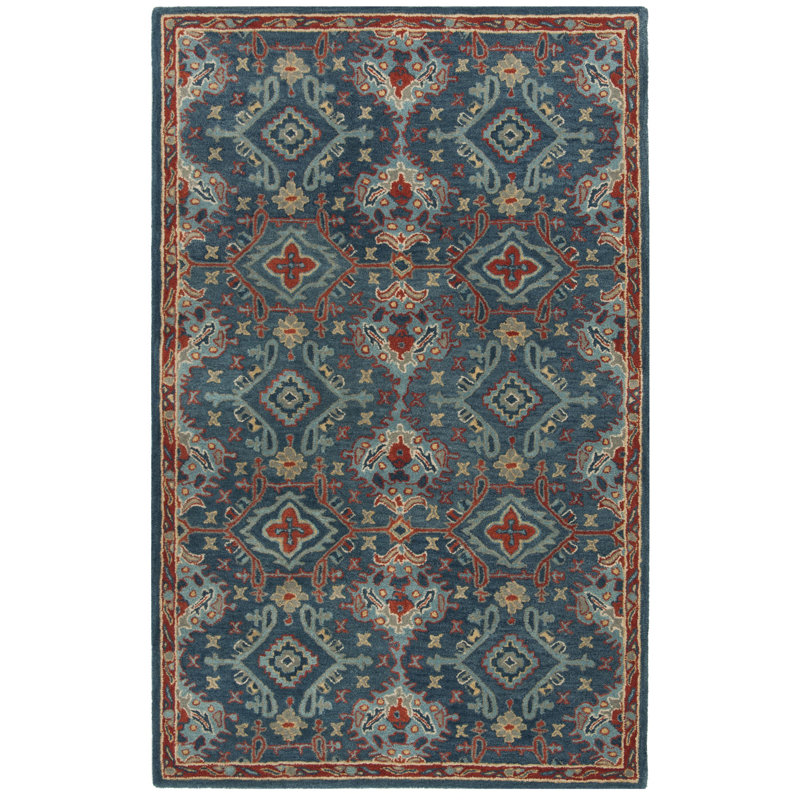 Wahcheechee Hand Tufted Wool Oriental Rug, Rectangle 2' x 3'