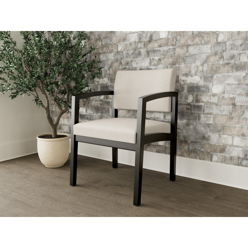 Chaise en bois Lenox, Noir, Plot Line neutre