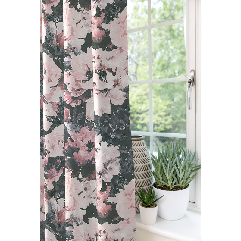 Ethridge Blackout Sliding Panel Pair, Width 116cm x Drop 137cm