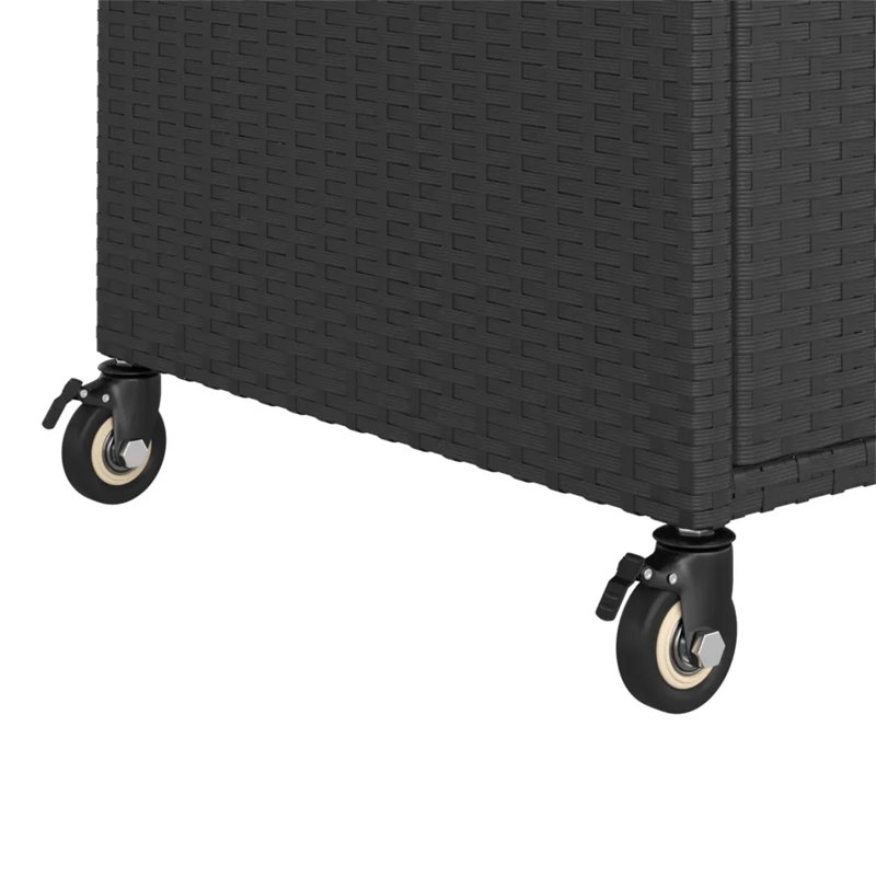 Serving Cart, Black, Black