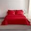 Taies d'oreiller carrées en satin de coton égyptien de qualité supérieure (500 fils/cm²) - NTBAY-1010289276-1010289277