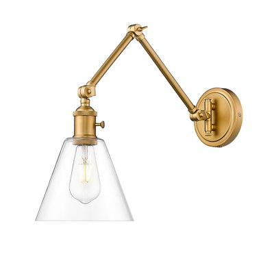 Wyck Steel Swing Arm Sconce