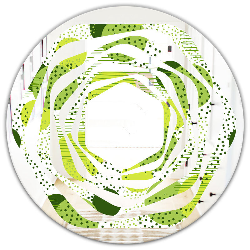 Miroir mural Whirl, H 31,5 po x l po
