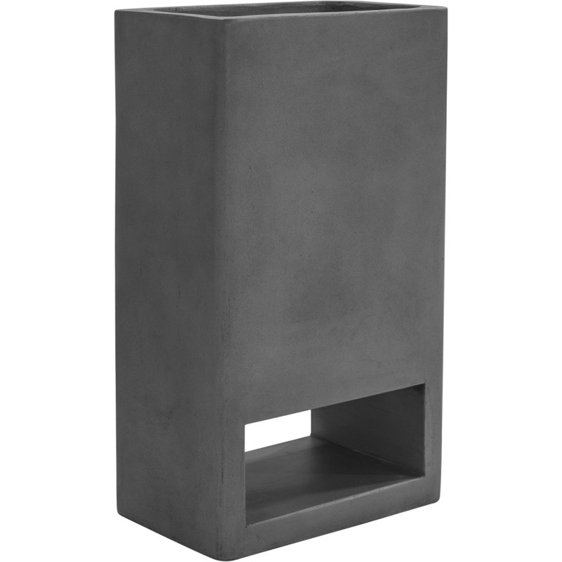 BRISTOL PLANTER CONCRETE GREY, Gray