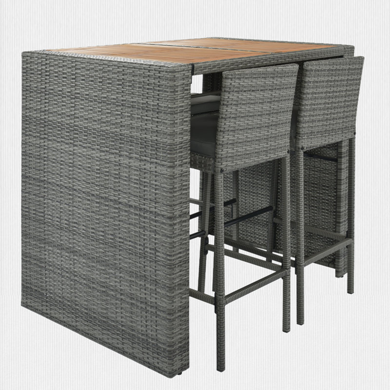 Ensemble repas extérieur pour 4 personnes