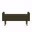 Tabouret de rangement en velours Teddy, avec espace de rangement, adapté aux appartements, salons et chambres-766683103