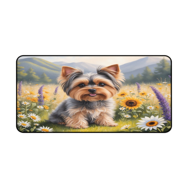 Polyester Desk Pad, 14.4x12.1