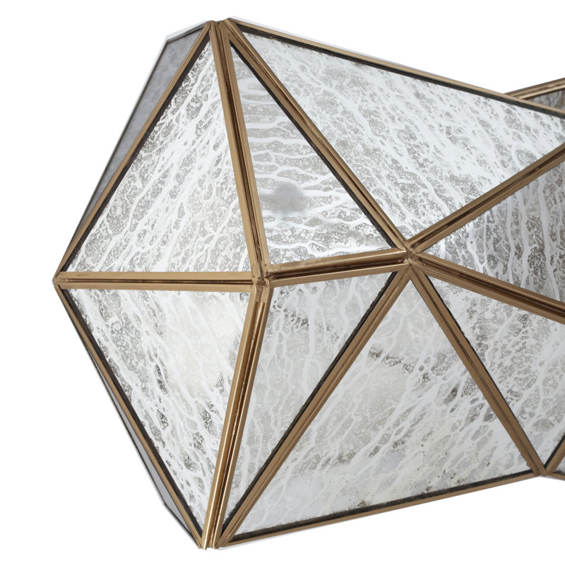 Metropolitan Geo-Gem - Lumière d'îlot, 10.25" H x 62.25" W x 9" D, 8
