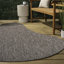 Tapis d'intérieur / extérieur brun à motif de courbure organique moderne ollin-1160527045