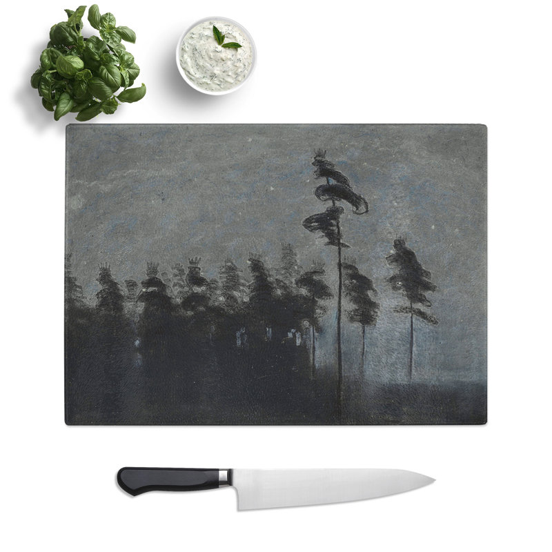 Forest Vol.2 by Mikalojus Konstantinas Chopping Board, 0.4cm H x 28.5cm W x 39cm L