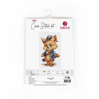 Trousse de point de croix comptée The Hunter de Luca-S B1413L