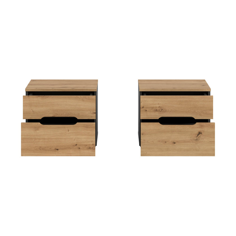 50 cm W Bedside Table