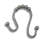 Shower Curtain Hook (Set of 12)