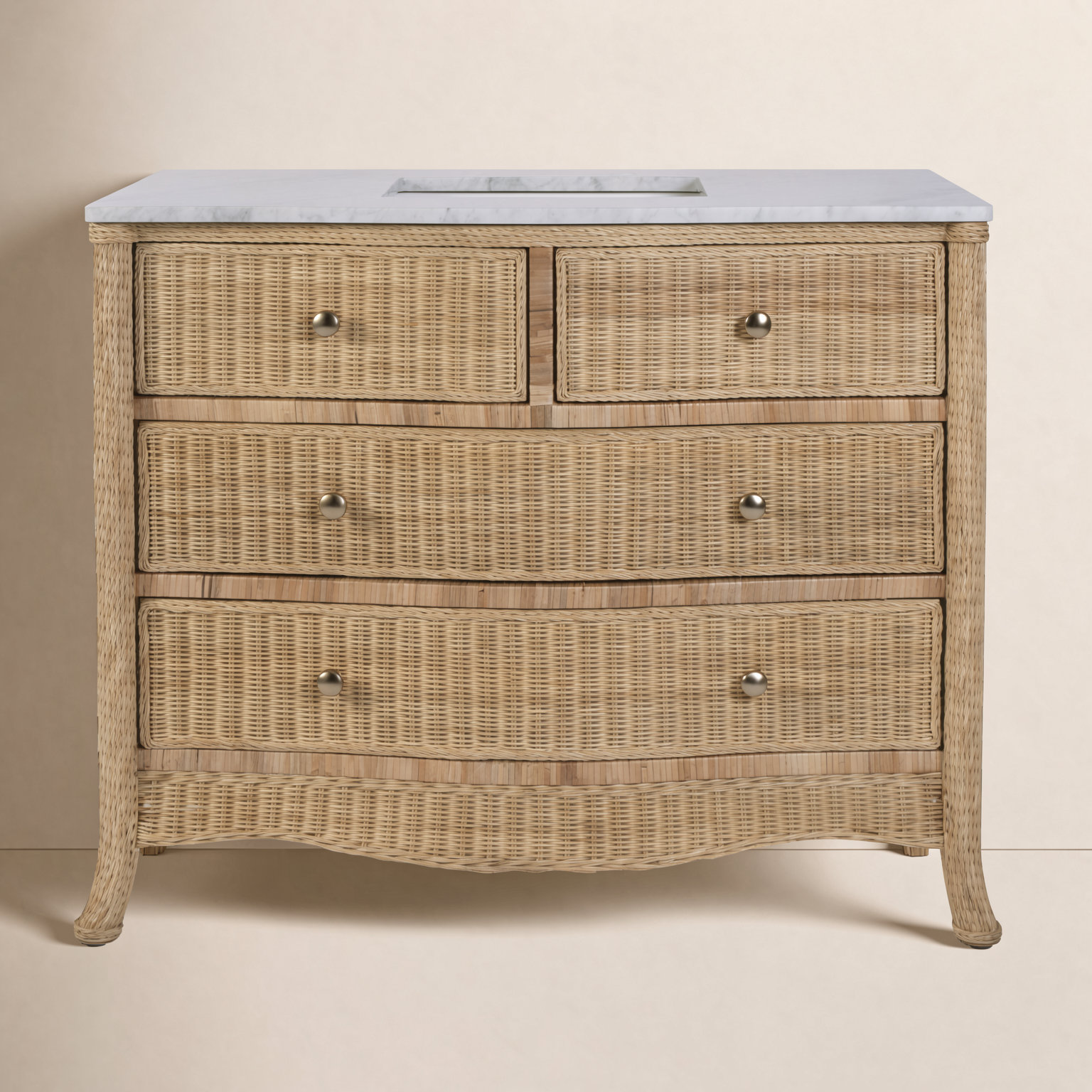 Embla 42" Carrara Marble Bathroom Vanity