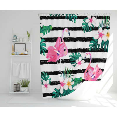 Dominica Polyester Shower Curtain