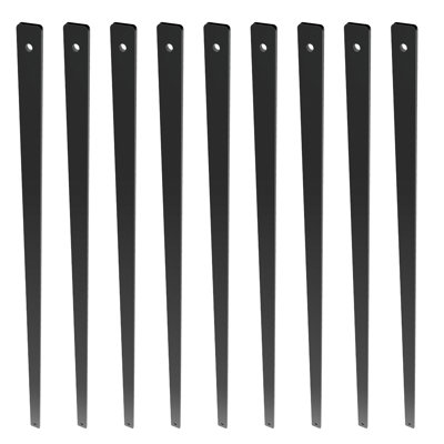 Ensemble de balustres en aluminium H 29,5 po x l 1 po x P 0,2 po