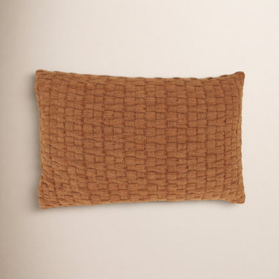 Textured Waffle Weave Pillow