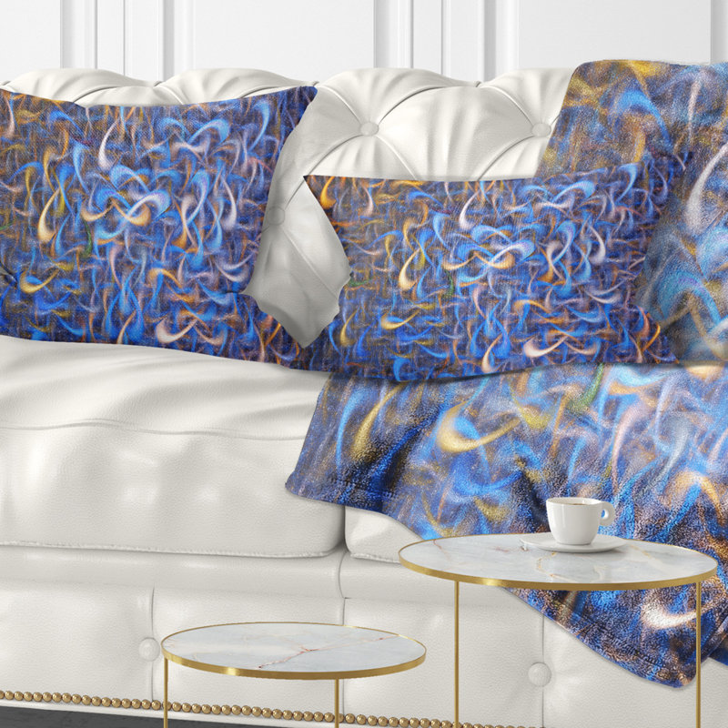 Coussin lombaire abstrait
