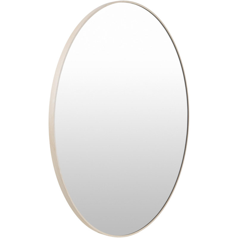 Miroir Destefano Essence, 32 po x 32 po, Chêne blanchi
