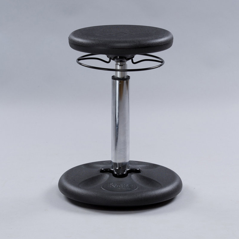 Tabouret de classe 22 po Massimo, Noir