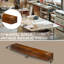 Manteau de cheminée, tablettes de foyer flottantes en bois-106364600-106364597