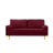 Velvet  Sofa 65 Inch