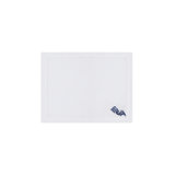 Marine Motif Embroidered Linen Placemats