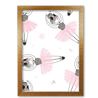 Ballerina Repeat Pattern - Painting