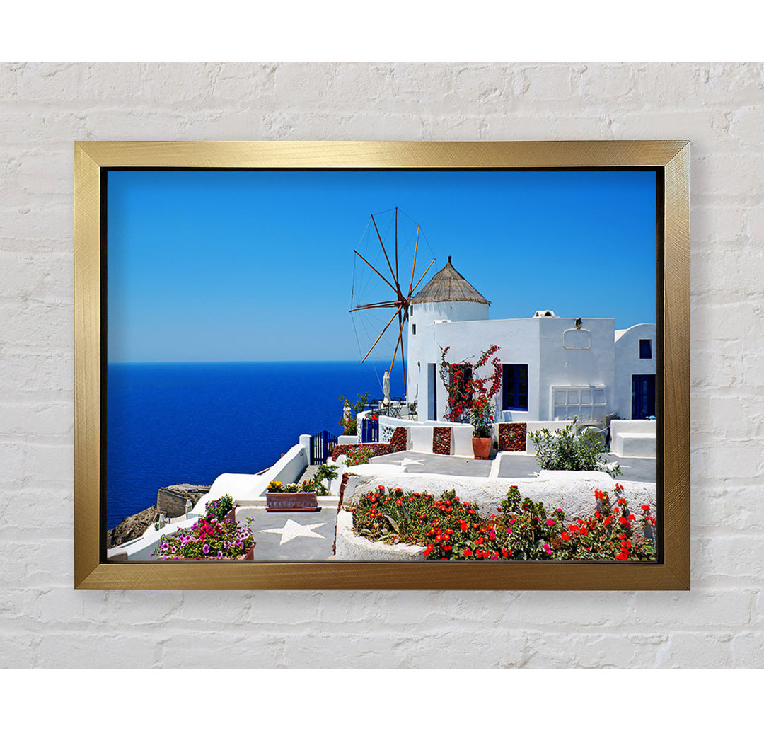 The Magic Of Santorini - Einzelne Bilderrahmen Kunstdrucke