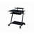 Ordrees Rectangular Gaming Desk in Black