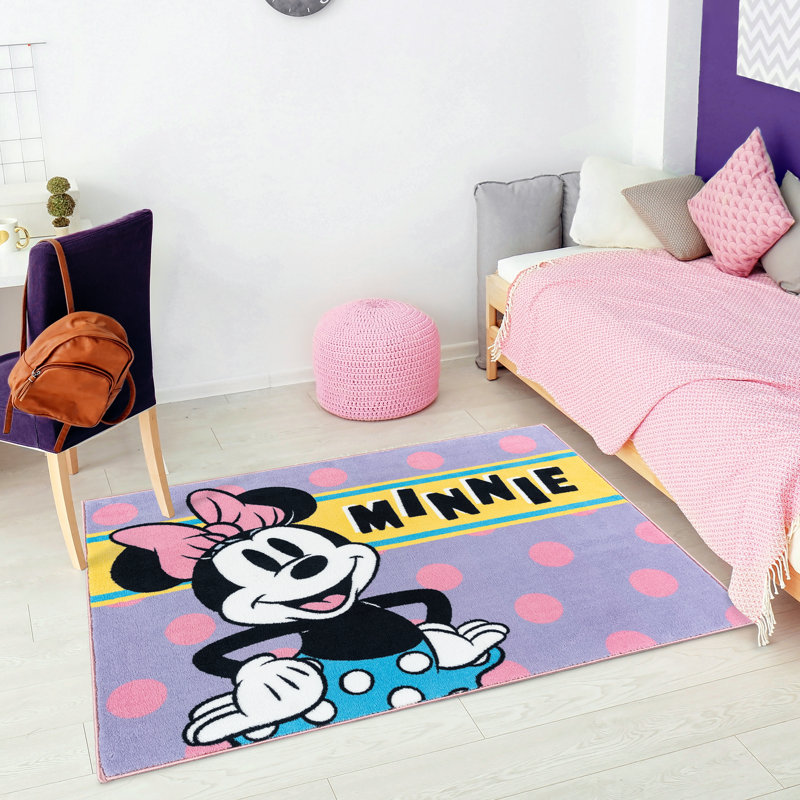 Tapis 3 pi x 5 pi pour enfant Disney Minnie Mouse