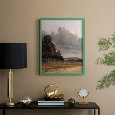 Vintage Landscape CCLI Framed Print - Solid Wood