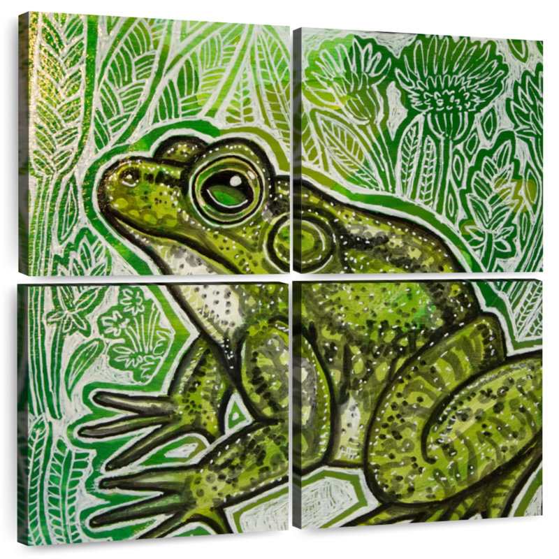 Brampt Little Frog, 18" H x 18" W