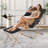 Ariadnna Saucer Chair Folding Accent Moon Chair with Metal Frame Cozy Lounge Chair for Living Room-347767165-371103322