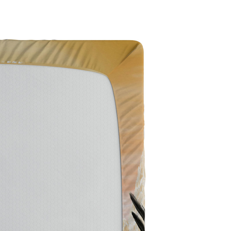 Drap-housse en microfibre Birds, Simple TG