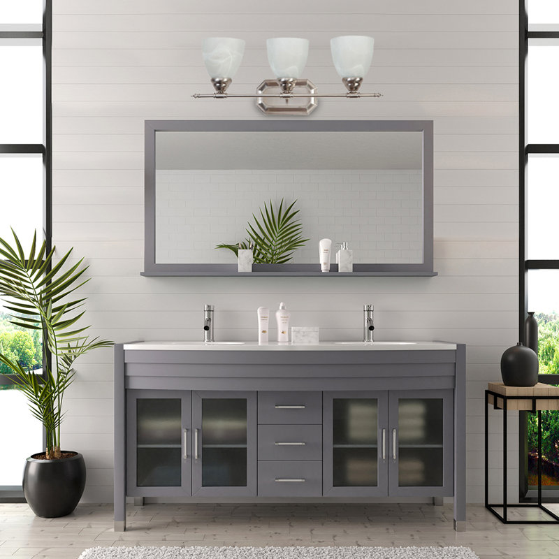 Gutierrez 3 - Light Vanity Light, Brushed Nickel