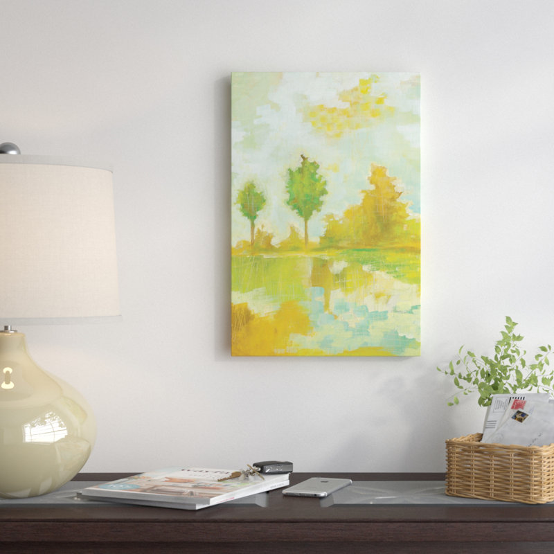 « golden hour ii », reproduction d’art sur toile, H 26 po x l 18 po x P 1,5 po, Toile tendue, Pas de tapis