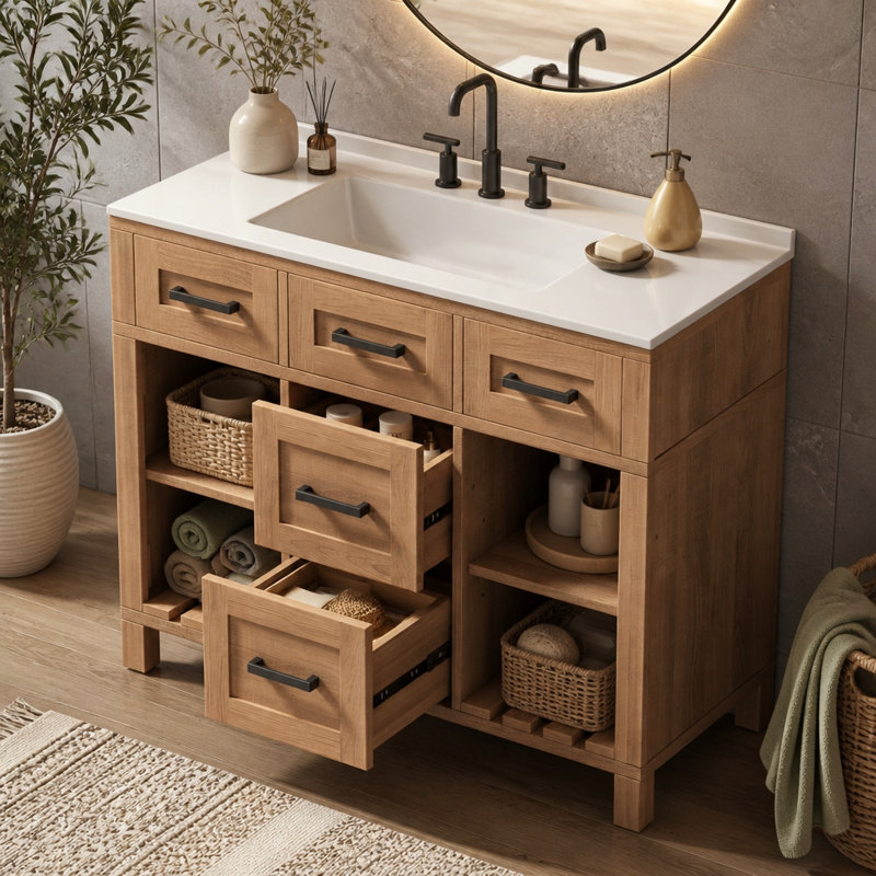 Meuble-lavabo 36 po avec lavabo SMC