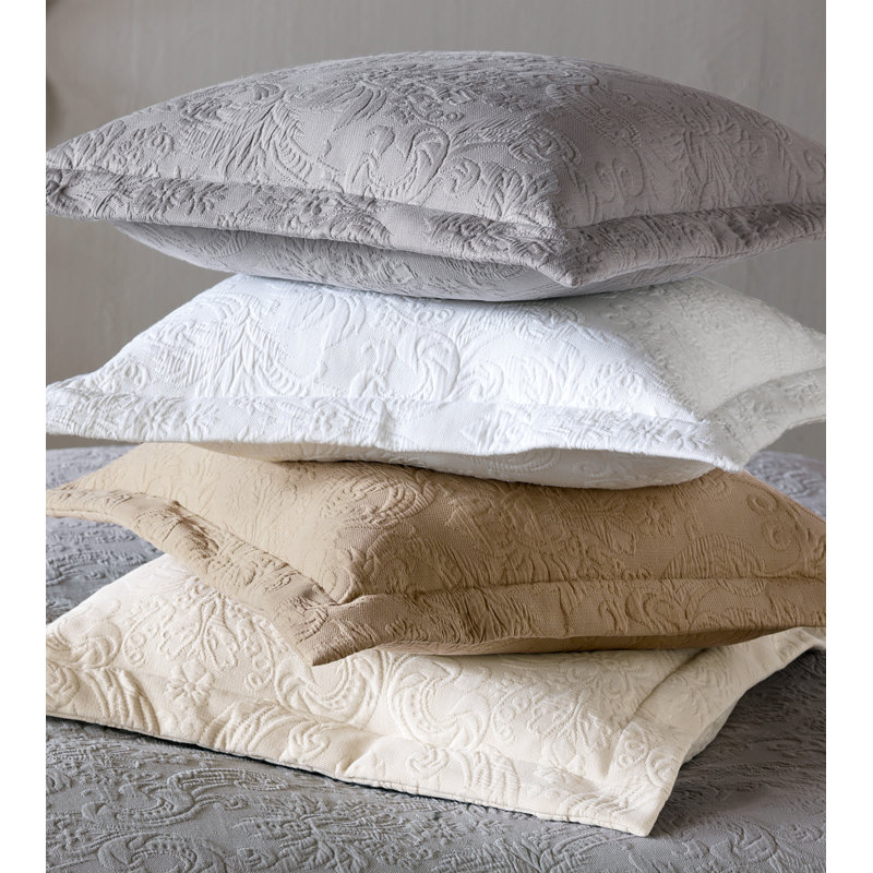 Housse et insert de coussin lombaire Sandrine Boudoir, Colombe