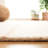 Juliam Hand Tufted Wool/Cotton Geometric Rug in Beige/Rust-408537350