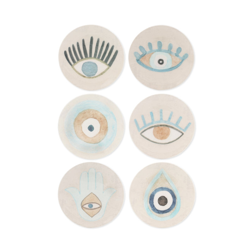 Pellegrin Collection Side Plates, Set Of 6