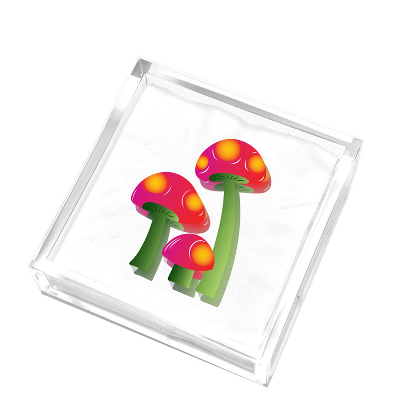 Mushroom Cocktail Napkin Holder